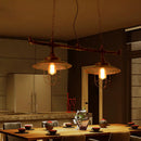 GobekUsa Wire Guard Hanging Light with Pipe Design - 2-Light Weathered Copper Iron Island Lighting"

Note: While keeping the title concise for SEO purposes, it is important to maintain the essential product details in the improved title.