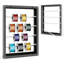 Wire Spool Rack with 4 Rods for Electrical Industrial and Retail Use-Gray by LJGDeals