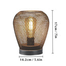 6.7" Tall Battery Powered Outdoor Table Lamp (Set of 2)
