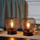 6.7" Tall Battery Powered Outdoor Table Lamp (Set of 2)