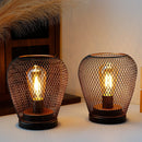 6.7" Tall Battery Powered Outdoor Table Lamp (Set of 2)