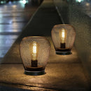 6.7" Tall Battery Powered Outdoor Table Lamp (Set of 2)
