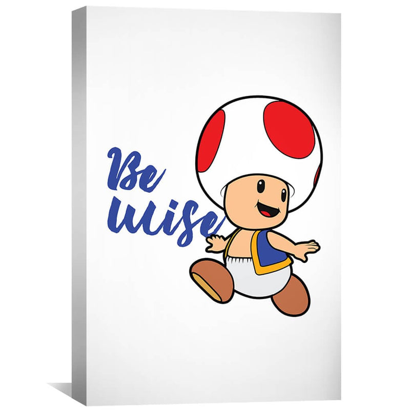 Wise Toad Canvas