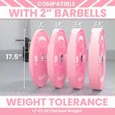 Synergee Pink EZ Grip Bumper Plates