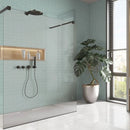 Sage Glossy Subway Ceramic Tiles 3x9