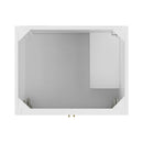 James Martin Myrrin 30" Single Bathroom Vanity, Bright White