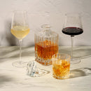 Admiral Crystal Burgundy Wine Glasses, Set of 2 by Viski