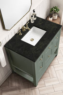 James Martin Breckenridge 36" Single Bathroom Vanity, Smokey Celadon