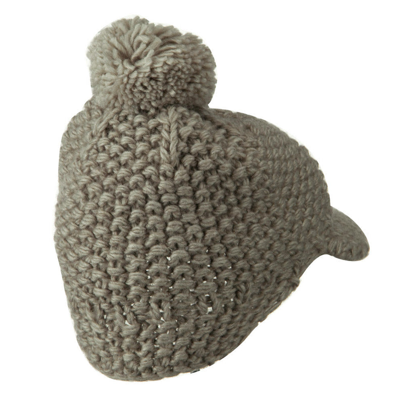 Woman's Wool Knit Blend Beanie