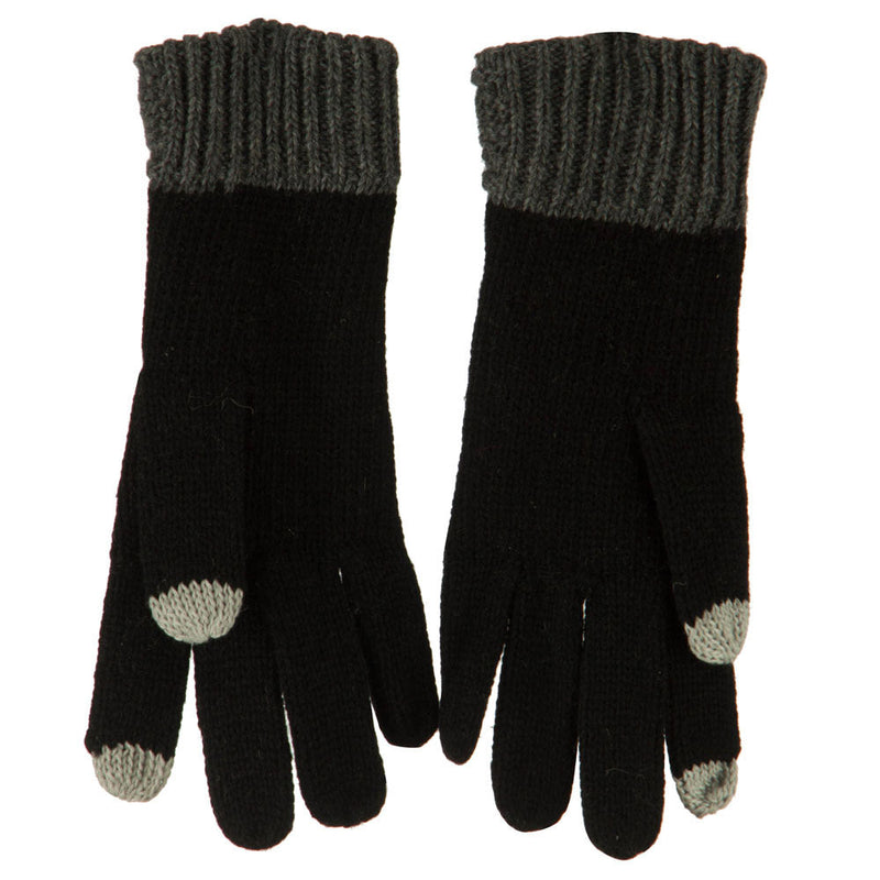 Women's Acrylic Knit Texting Bow Glove