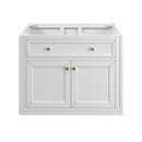 James Martin Chicago 36" Single Bathroom Vanity, Glossy White