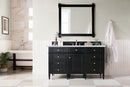 James Martin Brittany 60" Single Bathroom Vanity, Black Onyx