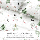 100% Turkish Cotton Flannel Sheet Sets - Boulder Collection by Great Bay Home