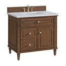 James Martin Lorelai 36" Single Bathroom Vanity, Mid-Century Walnut
