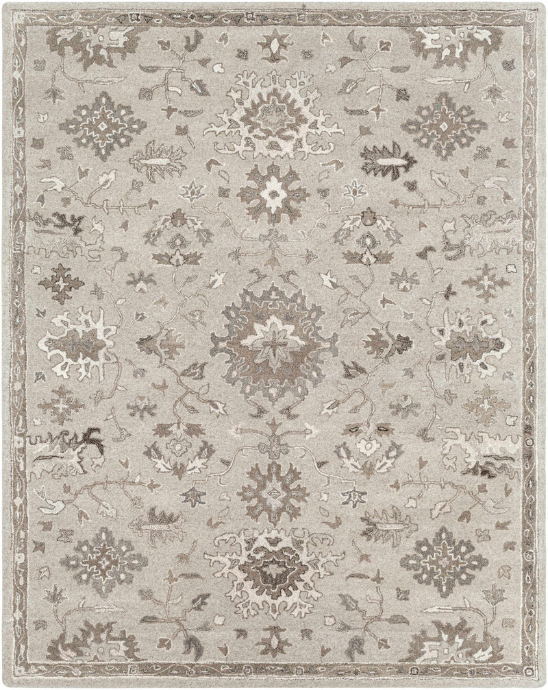 Willimantic Beige Thick Wool Rug
