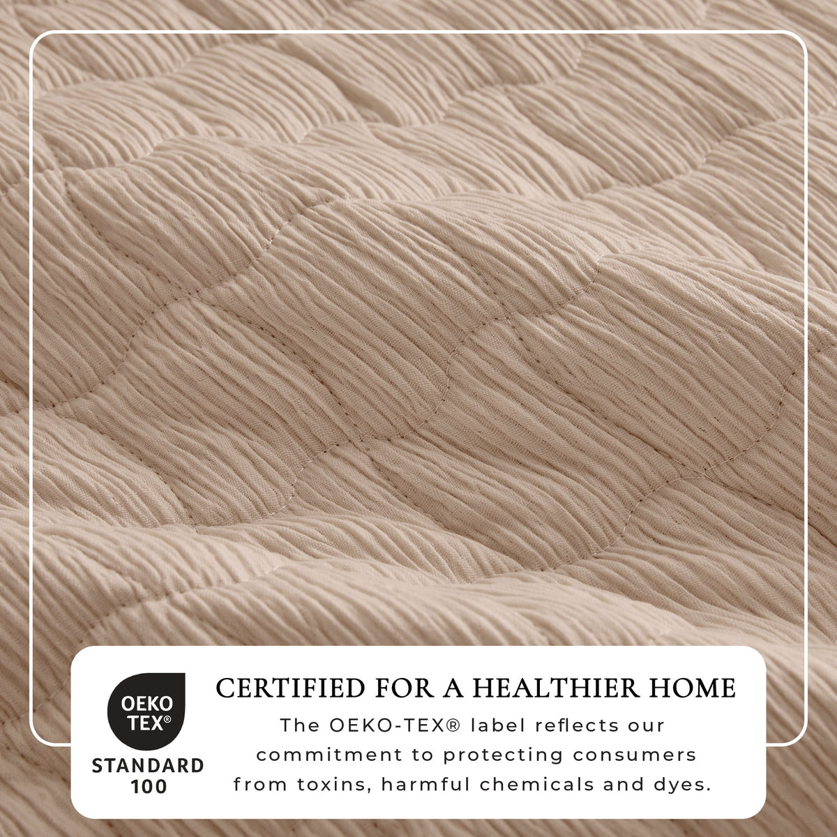 Gauze Quilt Set - Wave Stitch Collection, photo 9 of 12