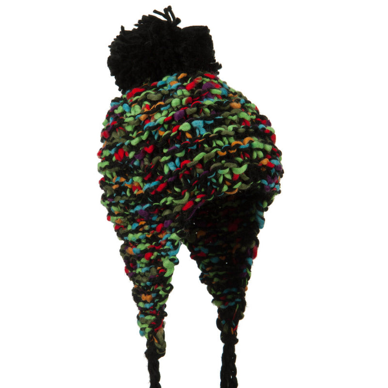 Women's Multi-Color Acrylic Trapper Hat