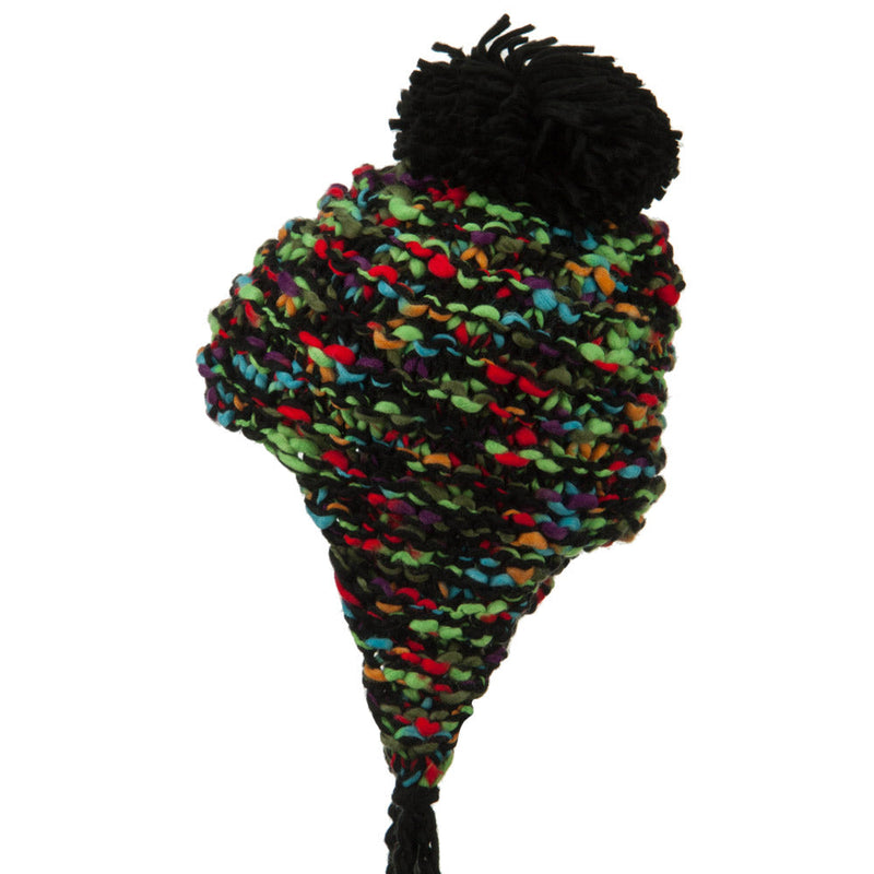 Women's Multi-Color Acrylic Trapper Hat