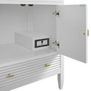 James Martin Myrrin 30" Single Bathroom Vanity, Bright White