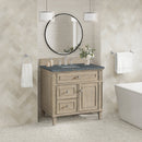 James Martin Lorelai 36" Single Bathroom Vanity, Whitewashed Oak