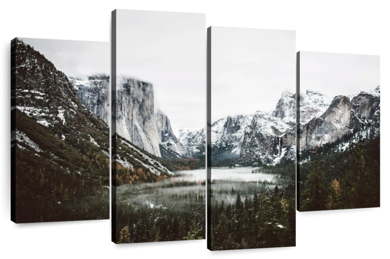 Yosemite Winter Magic Wall Art