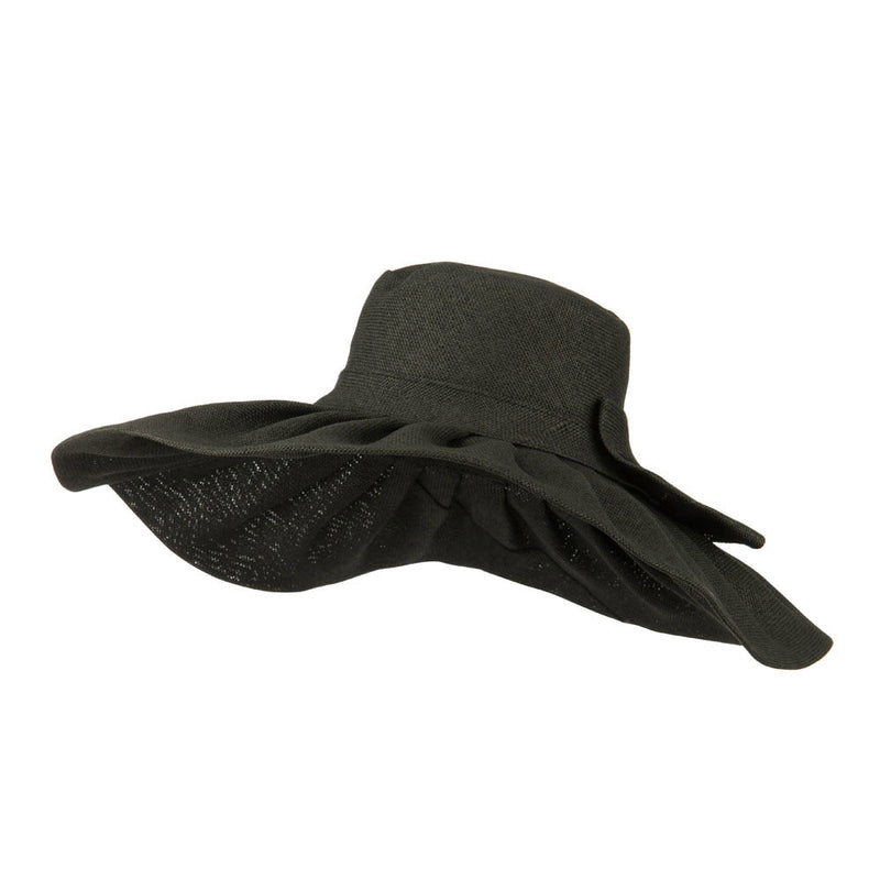 Women's Woven Paper Bow Hat