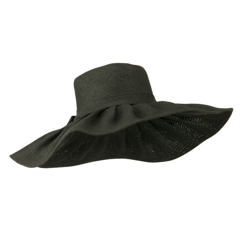 Women's Woven Paper Bow Hat