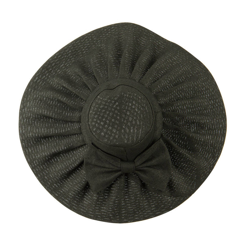 Women's Woven Paper Bow Hat