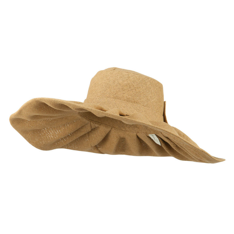 Women's Woven Paper Bow Hat