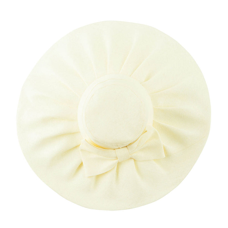 Women's Woven Paper Bow Hat