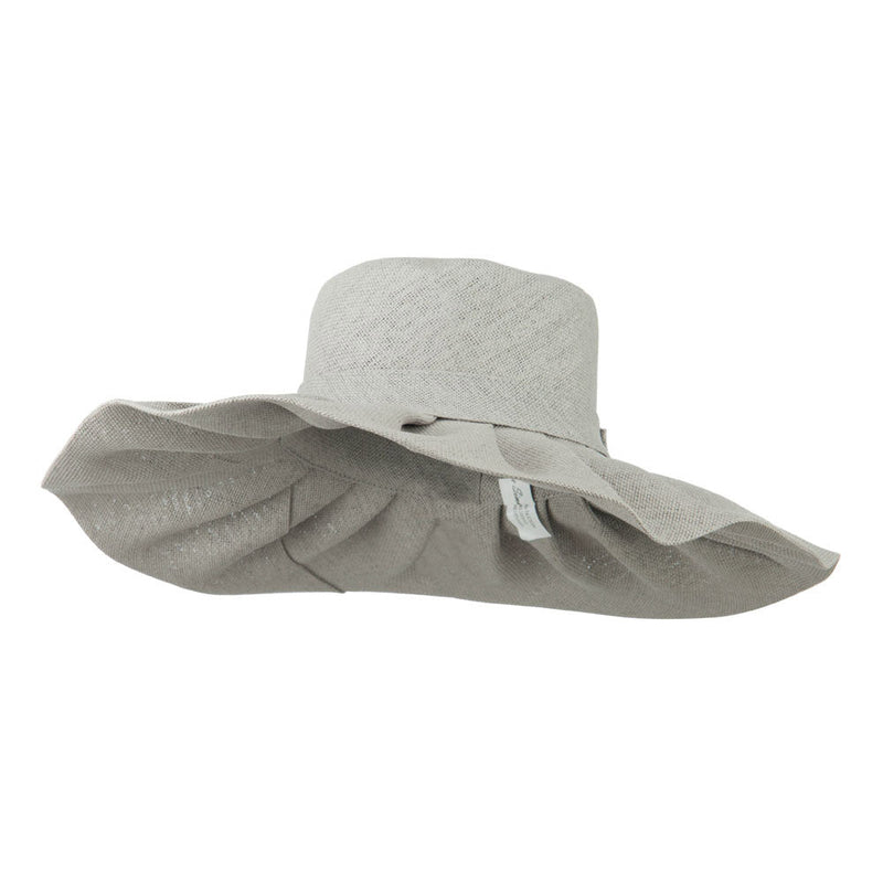 Women's Woven Paper Bow Hat