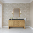 James Martin Hudson 60" Single Bathroom Vanity, Light Natural Oak