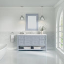 James Martin Breckenridge 60" Single Bathroom Vanity, Serenity Blue