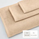 Cotton Textured Bath Towel Set - Acacia Collection by Great Bay Home