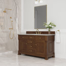James Martin Brookfield 60" Single Bathroom Vanity, Honey Oak
