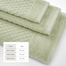 Cotton Diamond Waffle Weave Bath Towel Set - Grayson Collection by Great Bay Home