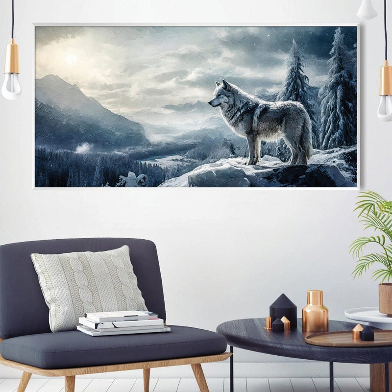 Wolf Gaze Canvas