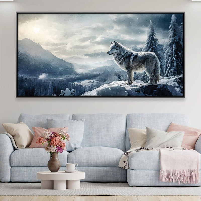 Wolf Gaze Canvas