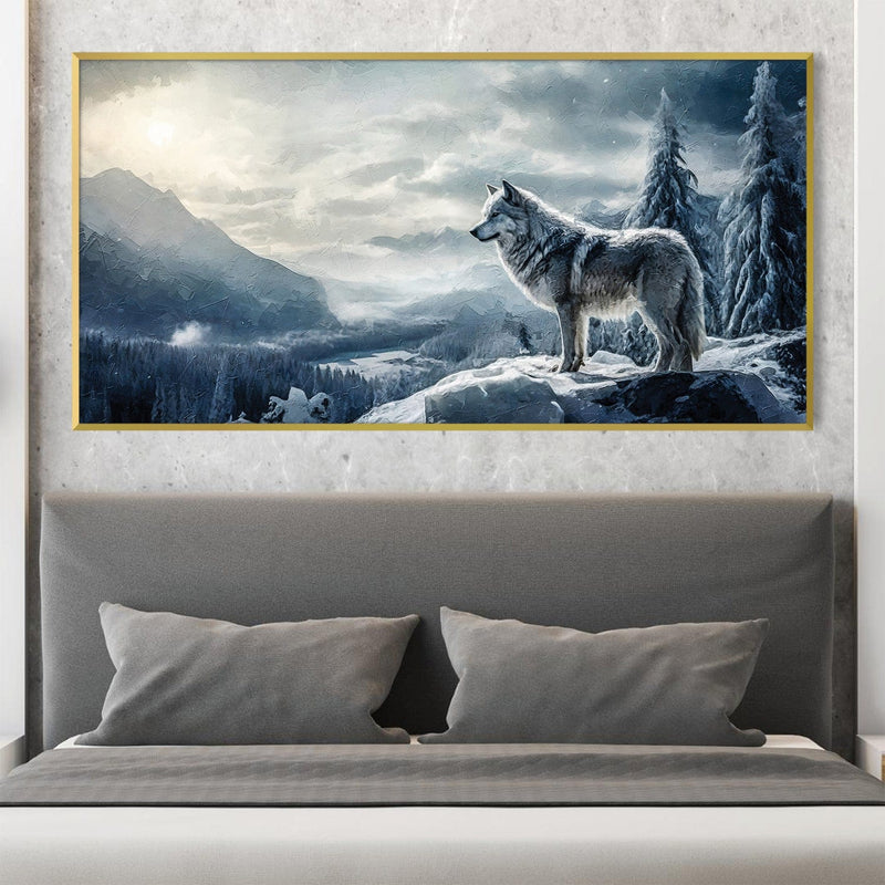 Wolf Gaze Canvas