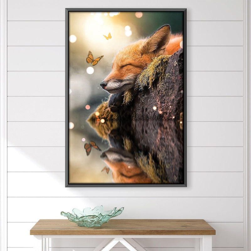 Fox Sleep Canvas