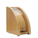 Wood & black barista filter storage box kitchen coffee accessory by Decorbites