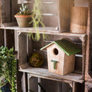 Wood Craft Bird's House Ornament