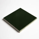 Wood Green Glossy Ceramic Tiles 4 1/16x4 1/16