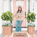 Oversized Wooden Planters Set of 2 by Decor Steals