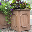 Oversized Wooden Planters Set of 2 by Decor Steals