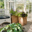Oversized Wooden Planters Set of 2 by Decor Steals