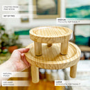 Pine Wood Risers, Set of Two by Decor Steals