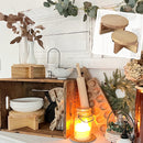 Food Safe Wooden Risers, Set of 2 by Decor Steals