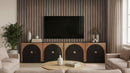 MSI Tawny Macro Acoustic Wood Slat Panels