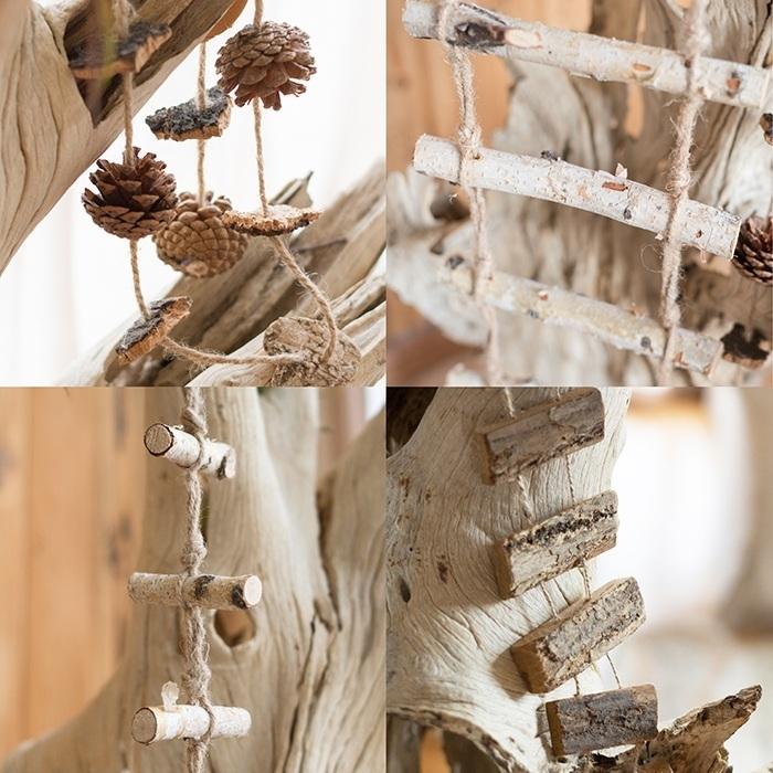 Wood String Ornament